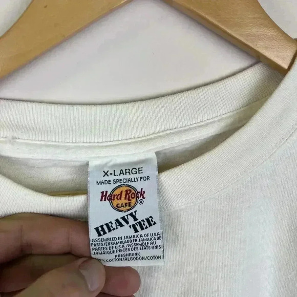Vintage Hard Rock Cafe Graphic Tee - Classic White - Picture 6 of 7
